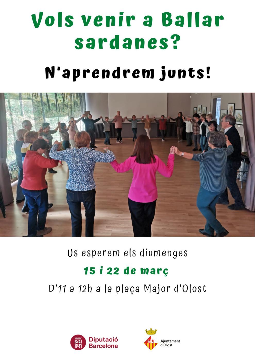 Vine a ballar sardanes a la plaça Major